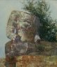 Ayutaya - oil on canvas - cm. 110x100 - 1986