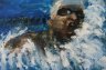 Swimmer 1 - oil on canvas - cm. 80x120 - 2007