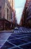 Street in Midtown - oil on canvas - cm. 150x100 - 2002