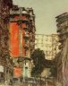 Strada di Napoli - oil on canvas - cm. 150x100 - 2003